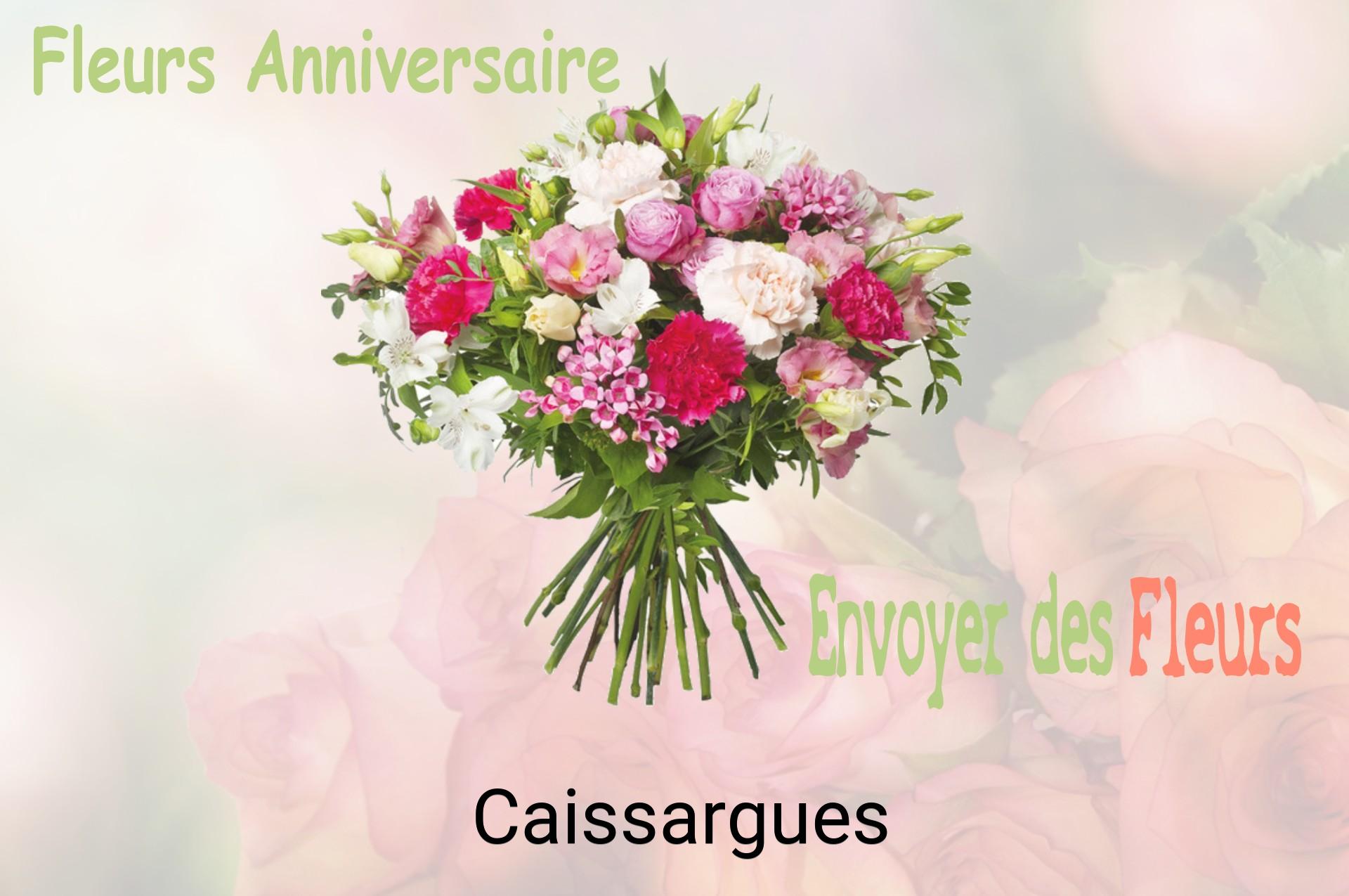Bouquet de fleurs d’anniversaire livré à Caissargues